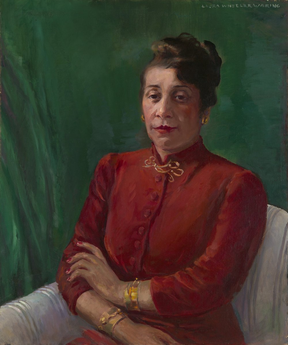 Portrait of a Lady, a portrait of Alma Thomas by Laura Wheeler Waring